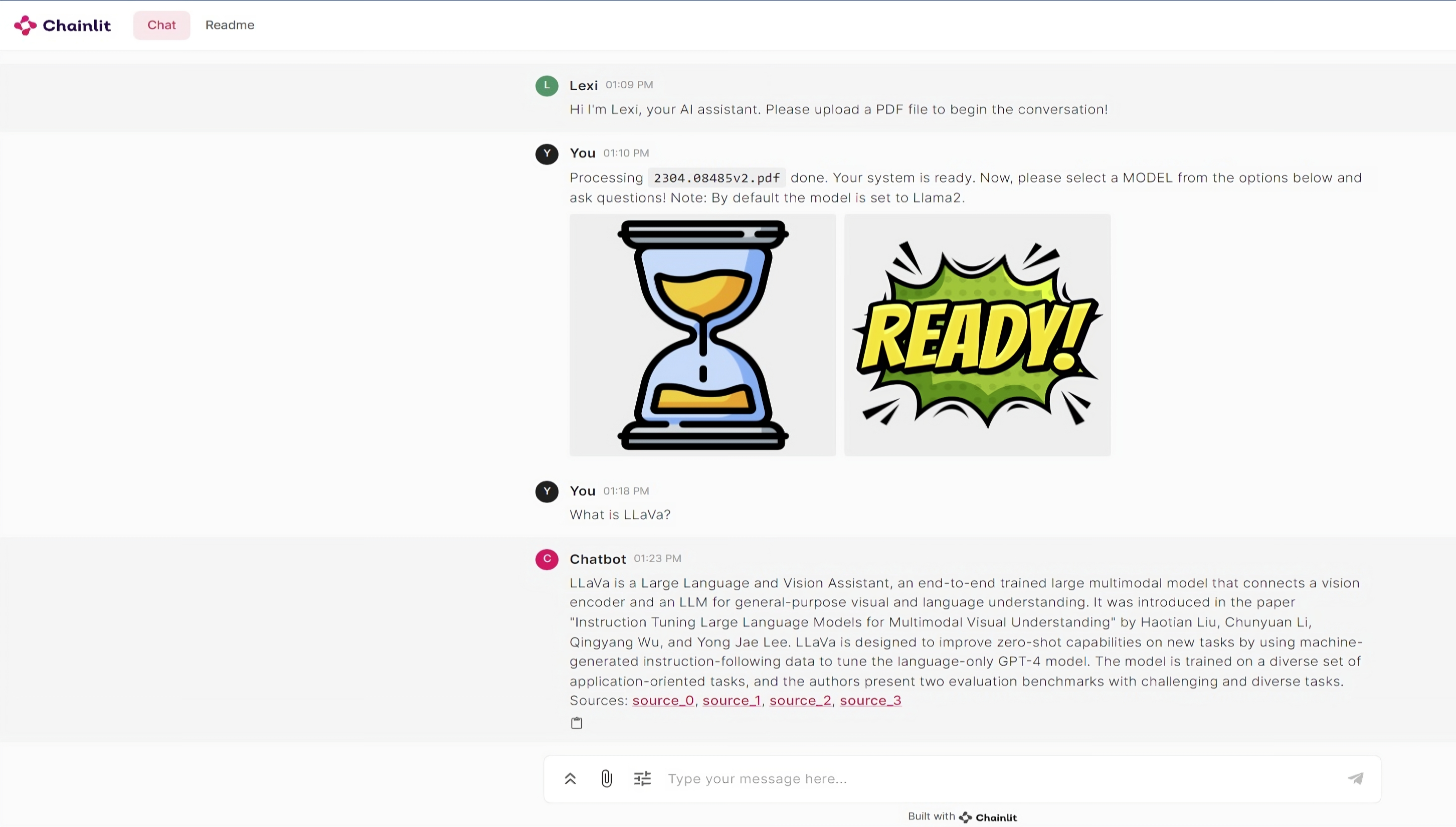LlamaChirp - Chat with PDF